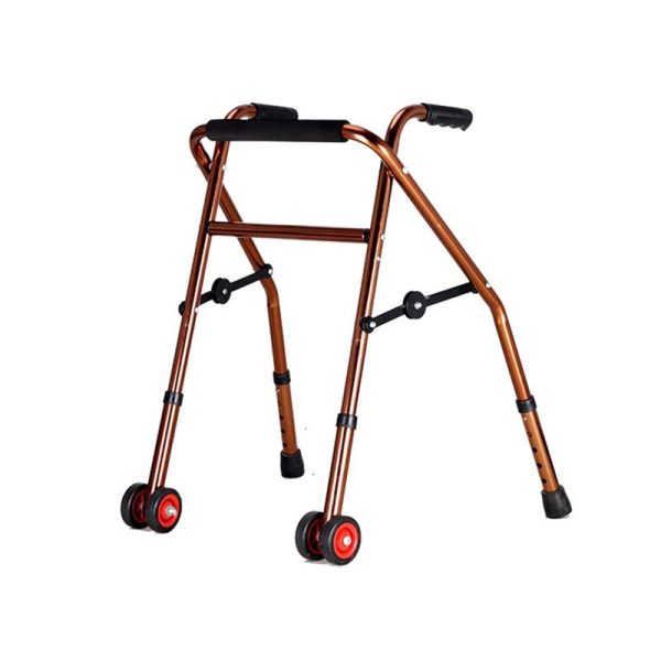 Walking frame with castors pediatric