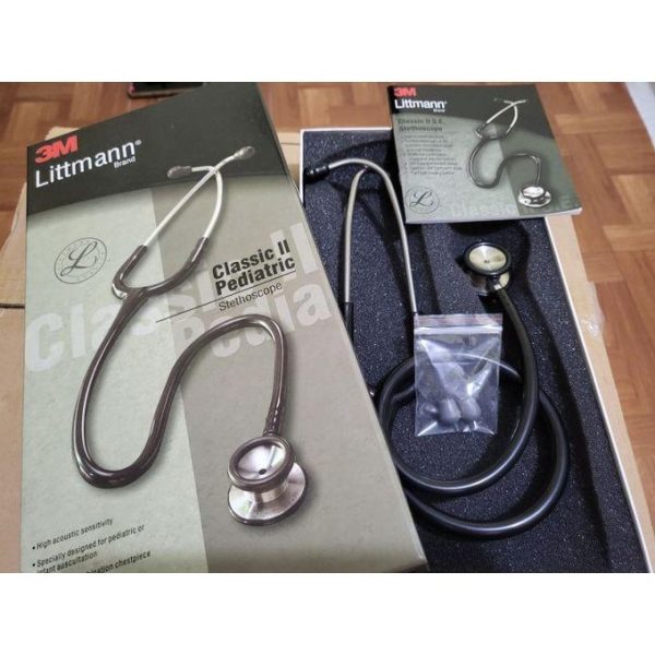 1 (7) Littmann Classic II pediatric stethoscope | For children and infants