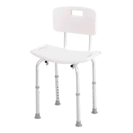 Adjustable Heights Portable Shower Chair Seat