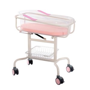 Hospital Baby Bassinet with Storage Unit