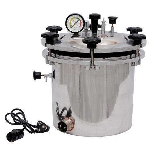 Version 1.0.0 24L Portable Stainless Steel High Pressure Steam Sterilizer Autoclave ...