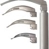 Laryngoscope set with Four LED Mac Blades Adult