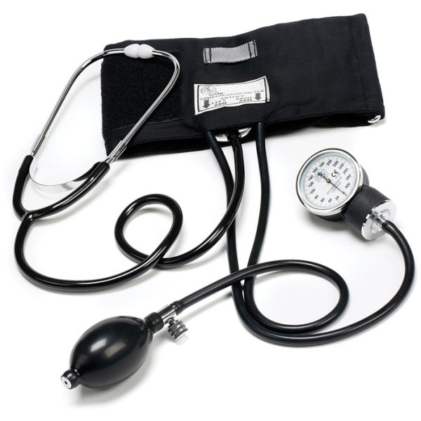 Aneroid Sphygmomanometer Stethoscope Set