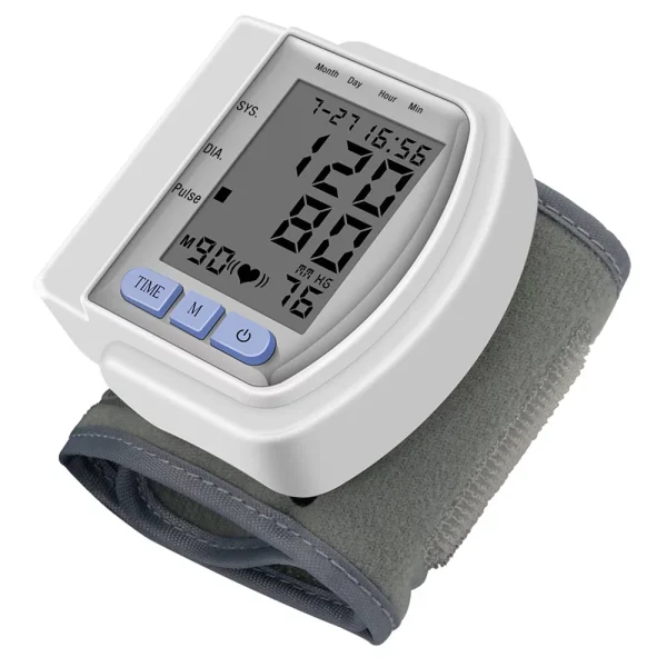 Automatic Wrist Watch Blood Pressure Monitor