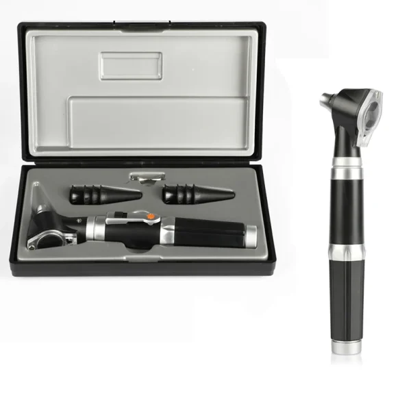 Medical-LED-Otoscope-3X-Magnification-Portable-Diagnostic-Kit-Ear-Cleaning-Endoscope-HD-Visual-Ear-Spoon-Ear Otoscope - Ear Scope with Light, Ear Infection Detector, Pocket ...