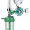 Medical-Oxygen-Flowmeter-Regulator-with-Humidifier-Brass-Type Medical Oxygen Regulator with Flowmeter, Medical Oxygen Regulator ...