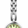 Metallic Pin-on Nurse Watch - D Link - Gold with Luminous Dial ...
