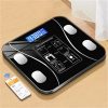 Bathroom Scale Body Fat Floor Scale Smart Wireless Digital Weight Body ..