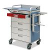 Mobile Emergency Medical Hospital Trolley Cart Drug Delivery Medication ...