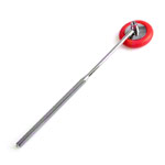 Medical diagnostic reflex hammer-red