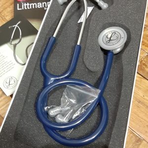 Single Sided 3M Littmann Classic II Pediatric Stethoscope, Color: Blue, Tunable