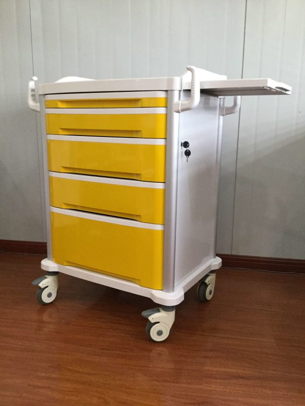 Mobile Emergency Medical Hospital Trolley Cart Drug Delivery Medication ...