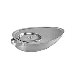 0_11249d94 Stainless Steel Bedpan, For Clinic, Metalica JOMEX MEDICAL SUPPLIES