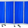 1635217033Medical-Screen Bed Side Screen Stainless Steel 4-Fold in JOMEX MEDICAL SUPPLIES
