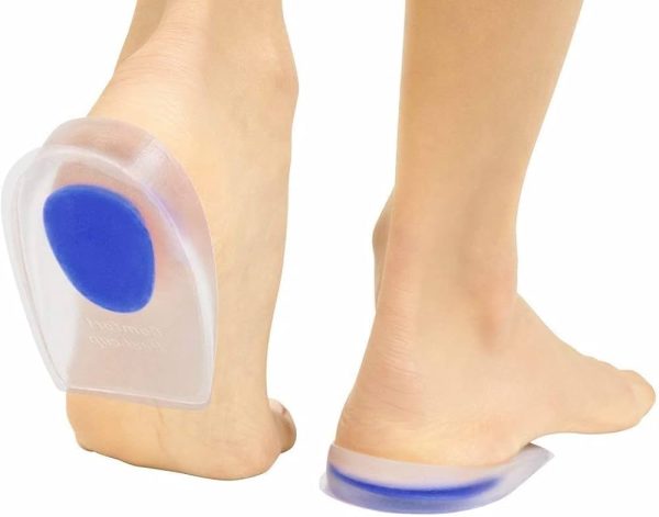 Supreme Silicone Gel Orthotic Insole Plantar Heel Support Cushion Pad