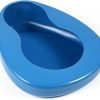 Blue Plastic Bedpan, For Patient. JOMEX MEDICAL SUPPLIES