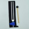 53c55bd5-c347-4826-92b9-15a034778efd Tuning Fork Set (4 PCs) - (128 Hz) Tuning Fork Triangular Silica Gel Wooden Hammer Silicone Striker Cleaning Cloth Chakra for DNA Repair Healing Tuning Energy Forks