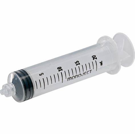 OIP (1) Eccentric Tip Luer Slip Syringe without needle 20ml at JOMEX MEDICALL SUPPLIES