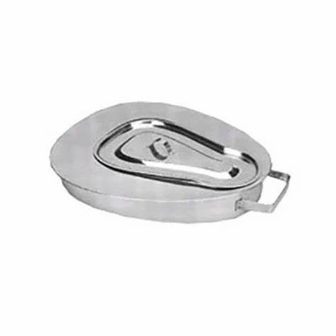 OIP (1) Stainless Steel Bedpan, For Clinic, Metalica JOMEX MEDICAL SUPPLIES