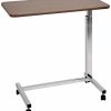 OIP (1) Medical Adjustable Overbed Bedside Table with Wheels (Hospital and Home ..