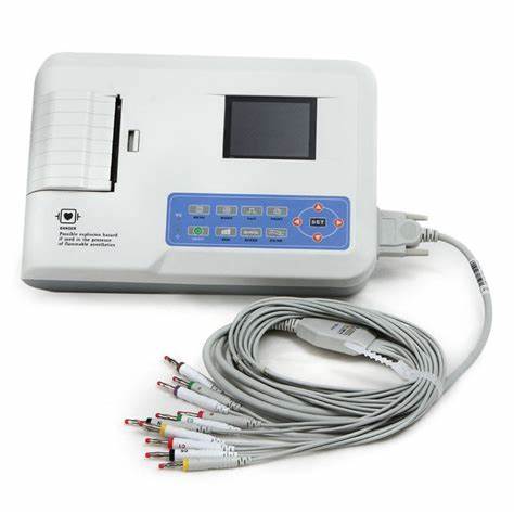 OIP New Whittemore Portable one-channel 12-lead EKG electrocardiograph