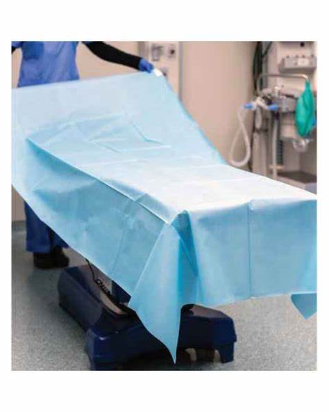 Blue Disposable Delivery Drape Kit