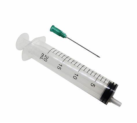 OIP (2) Eccentric Tip Luer Slip Syringe without needle 20ml at JOMEX MEDICALL SUPPLIES