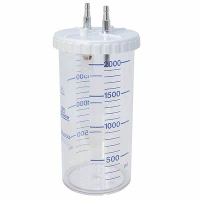 OIP (2) Medical Reusable Suction Canister Suction Jar 2L at JOMEX MEDICAL SUPPLIES