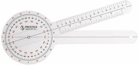 OIP Goniometers - 360 Degree Head 8-inch Arms Goniometer. Medium
