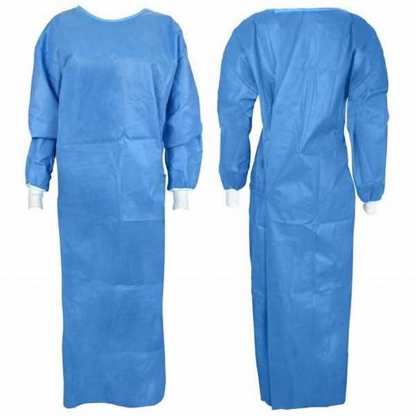 Disposable sterile surgical gown reinforced PE pack at JOMEX MEDICAL SUPPLIES