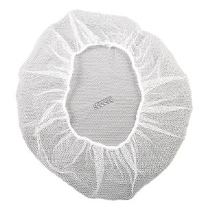 R (1) White Disposable Hair Net 100 Pack