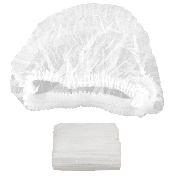 White Disposable Hair Net 100 Pack