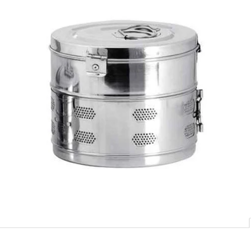 Dressing Drum Medical Grade Stainless Steel Quality