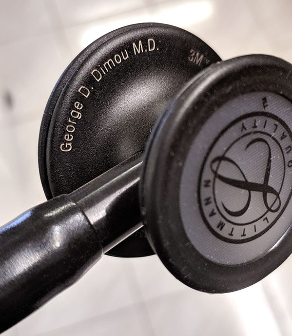 Personalize Your Stethoscope with a Laser Engraving