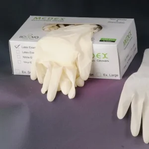 sterile-disposable-latex-surgical-glove-230 White Disposable Sterile Latex Surgical Gloves Medical
