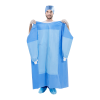 Disposable sterile surgical gown reinforced PE pack at JOMEX MEDICAL SUPPLIES