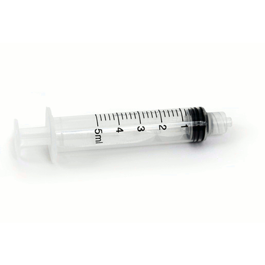 Disposable 5 mL Syringe without Needle - Luer Lok Tip at JOMEX MEDICALL SUPPLIES