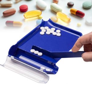 23f7f931-cd68-4751-9835-ee074096b728 Pill Counting Tray Durable Plastic Practical Dispenser for Pharmacists. at JOMEX MEDICAL SUPPLIES