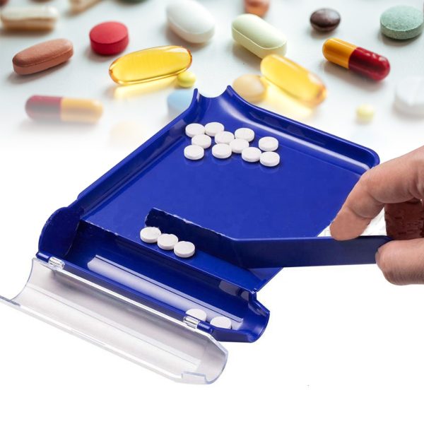 23f7f931-cd68-4751-9835-ee074096b728 Pill Counting Tray Durable Plastic Practical Dispenser for Pharmacists. at JOMEX MEDICAL SUPPLIES