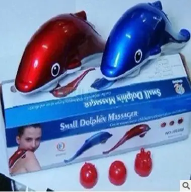 Small-dolphins-massager-infrared-neck-massage-vibration-hammer-dolphin-massage-stick-blue-red Dolphin Vibration Full Body Massager at JOMEX MEDICAL SUPPLIES