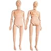 31DVtmPK1GL._AC_US100_ Manikin Nursing Model Woman Multifunctional Patient Care Simulator Male Female Nursing Manikin Human Anatomical Model Personal Care Simulator Model 165 cm