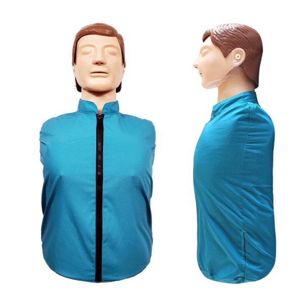 Adult CPR Half Body Training Kit Life Size Manikin Educational